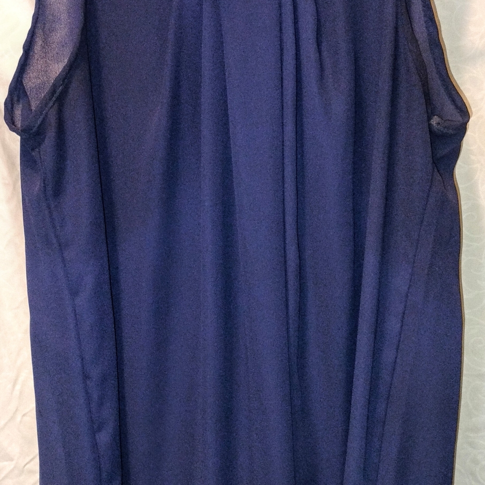 Brenda's Classic Navy Dress